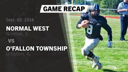 Recap: Normal West  vs. O'Fallon Township  2016