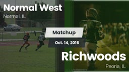 Matchup: Normal West vs. Richwoods  2016