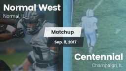 Matchup: Normal West vs. Centennial  2017