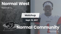 Matchup: Normal West vs. Normal Community  2017