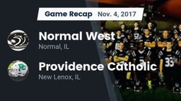 Recap: Normal West  vs. Providence Catholic  2017