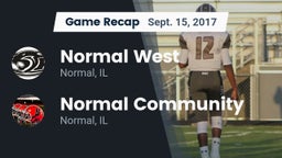 Recap: Normal West  vs. Normal Community  2017