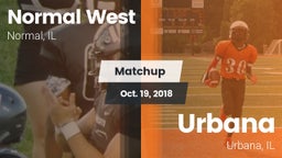 Matchup: Normal West vs. Urbana  2018