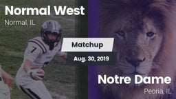 Matchup: Normal West vs. Notre Dame  2019