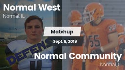 Matchup: Normal West vs. Normal Community  2019