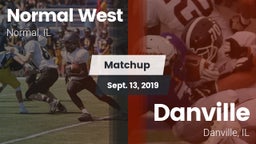 Matchup: Normal West vs. Danville  2019