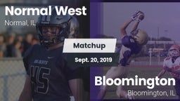 Matchup: Normal West vs. Bloomington  2019