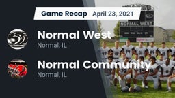 Recap: Normal West  vs. Normal Community  2021