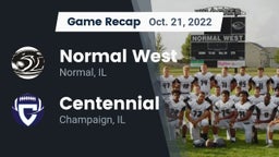 Recap: Normal West  vs. Centennial  2022