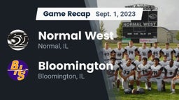 Recap: Normal West  vs. Bloomington  2023