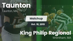 Matchup: Taunton vs. King Philip Regional  2019