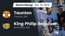 Recap: Taunton  vs. King Philip Regional  2019