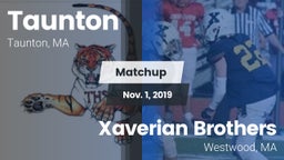 Matchup: Taunton vs. Xaverian Brothers  2019