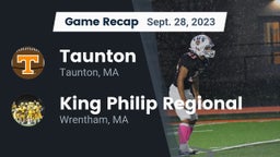 Recap: Taunton  vs. King Philip Regional  2023