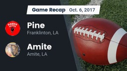 Recap: Pine  vs. Amite  2017