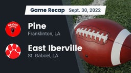 Recap: Pine  vs. East Iberville   2022