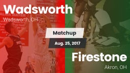 Matchup: Wadsworth vs. Firestone  2017