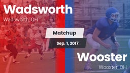 Matchup: Wadsworth vs. Wooster  2017