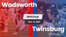 Matchup: Wadsworth vs. Twinsburg  2017