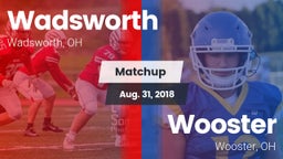 Matchup: Wadsworth vs. Wooster  2018