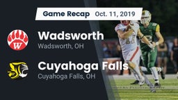 Recap: Wadsworth  vs. Cuyahoga Falls  2019