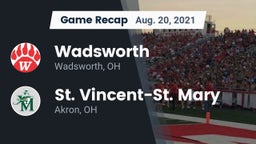 Recap: Wadsworth  vs. St. Vincent-St. Mary  2021