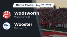 Recap: Wadsworth  vs. Wooster  2022