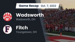 Recap: Wadsworth  vs. Fitch  2022