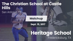 Matchup: The Christian vs. Heritage School 2017