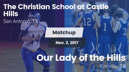 Matchup: The Christian vs. Our Lady of the Hills  2017