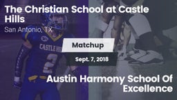 Matchup: The Christian vs. Austin Harmony School Of Excellence 2018