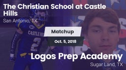 Matchup: The Christian vs. Logos Prep Academy  2018