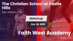 Matchup: The Christian vs. Faith West Academy  2018