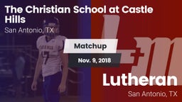 Matchup: The Christian vs. Lutheran  2018