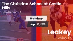 Matchup: The Christian vs. Leakey  2019