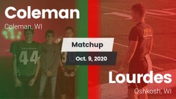 Matchup: Coleman vs. Lourdes  2020