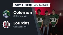 Recap: Coleman  vs. Lourdes  2020
