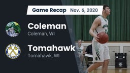 Recap: Coleman  vs. Tomahawk  2020