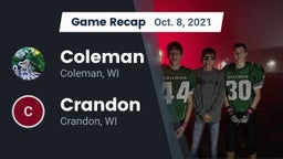 Recap: Coleman  vs. Crandon  2021