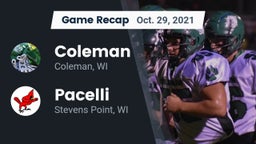 Recap: Coleman  vs. Pacelli  2021