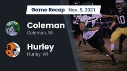 Recap: Coleman  vs. Hurley  2021