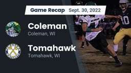 Recap: Coleman  vs. Tomahawk  2022