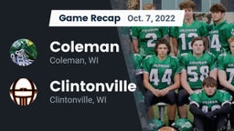 Recap: Coleman  vs. Clintonville  2022