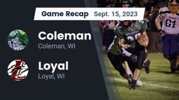 Recap: Coleman  vs. Loyal  2023