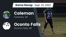 Recap: Coleman  vs. Oconto Falls  2023