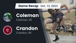 Recap: Coleman  vs. Crandon  2023