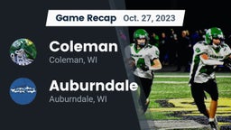 Recap: Coleman  vs. Auburndale  2023