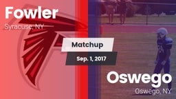Matchup: Fowler vs. Oswego  2017