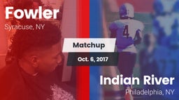 Matchup: Fowler vs. Indian River  2017