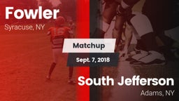 Matchup: Fowler vs. South Jefferson  2018